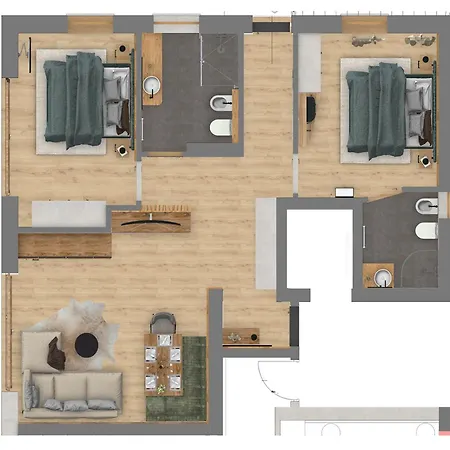 Pra Ciarea Apartment